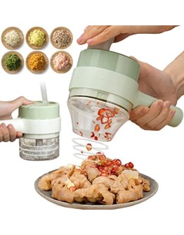 Безжичен електрически чопър за зеленчуци 4в1